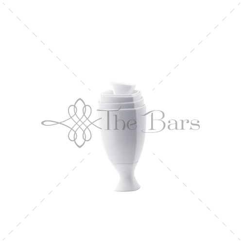 Комплект джигъри бели  - пластмасови - The Bars